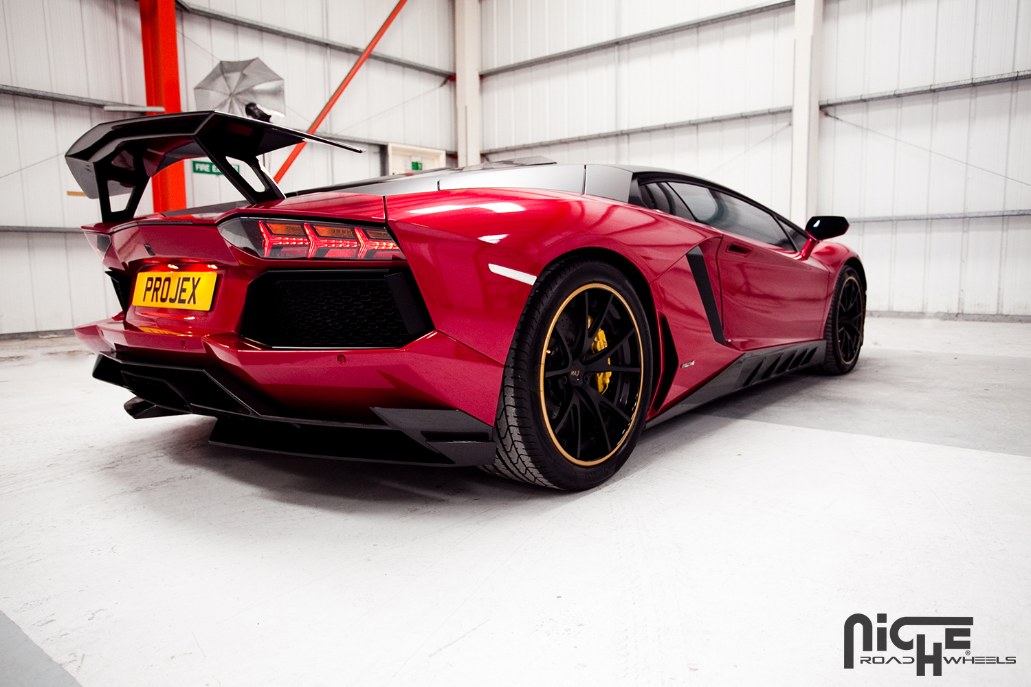 photo 5 Lamborghini Aventador custom wheels Niche Stüttgart 19x9.0, ET , tire size X R19. 20x12.0 ET