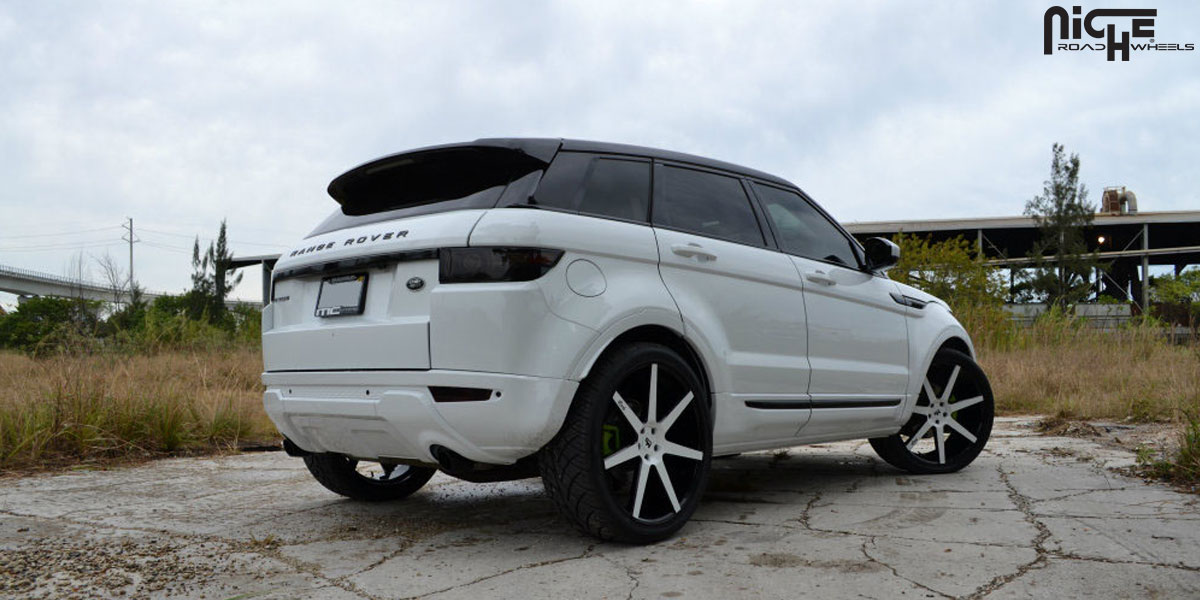 photo 4 Land Rover Range Rover Evoque custom wheels Niche Milan - M134 SUV 22x9.0, ET , tire size 265/35 R22. x ET 