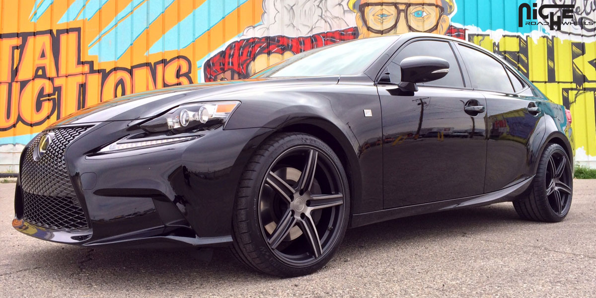 photo 2 Lexus IS-F custom wheels Niche Apex 19x8.5, ET , tire size 235/35 R19. 19x9.5 ET 265/30 R19