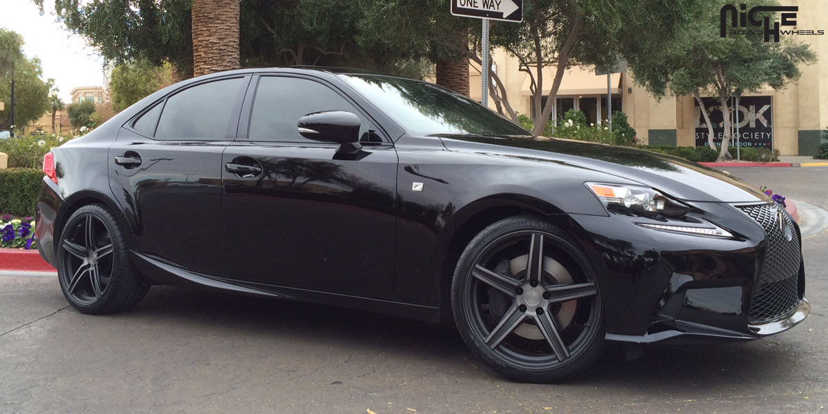 photo 3 Lexus IS-F custom wheels Niche Apex 19x8.5, ET , tire size 235/35 R19. 19x9.5 ET 265/30 R19