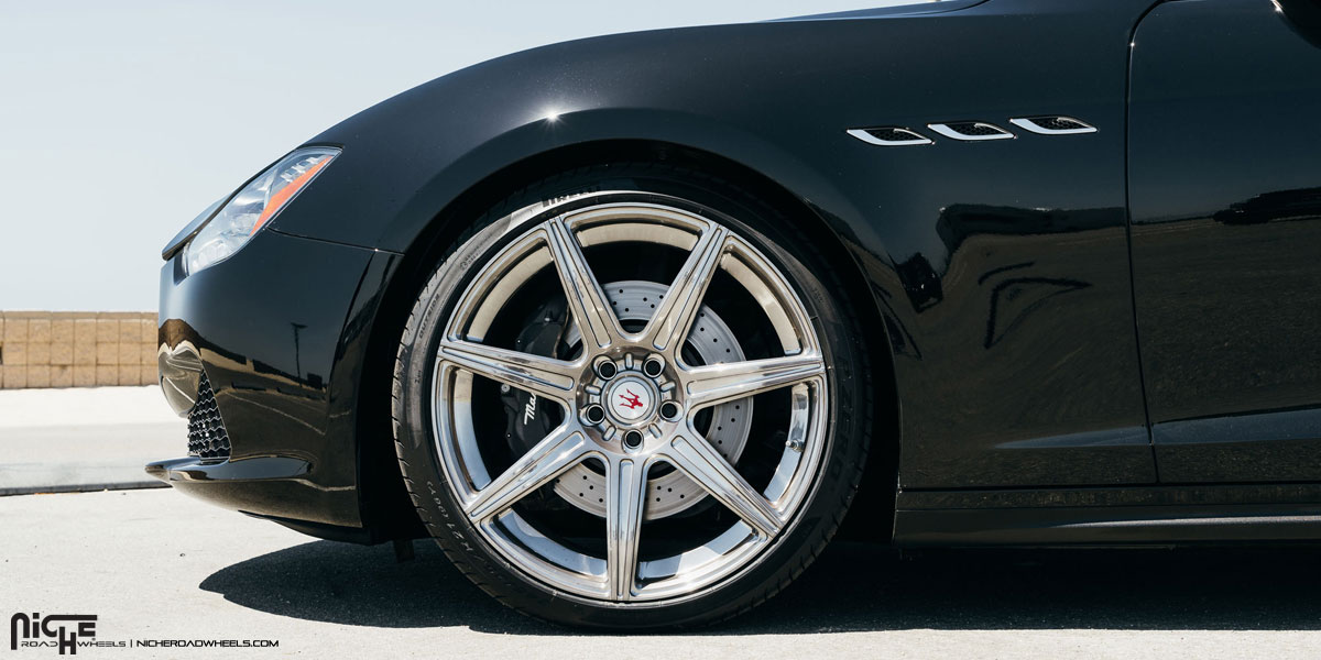 photo 3 Maserati Ghibli custom wheels Niche Alta 21x9.0, ET , tire size 245/35 R21. 21x10.5 ET 285/35 R21