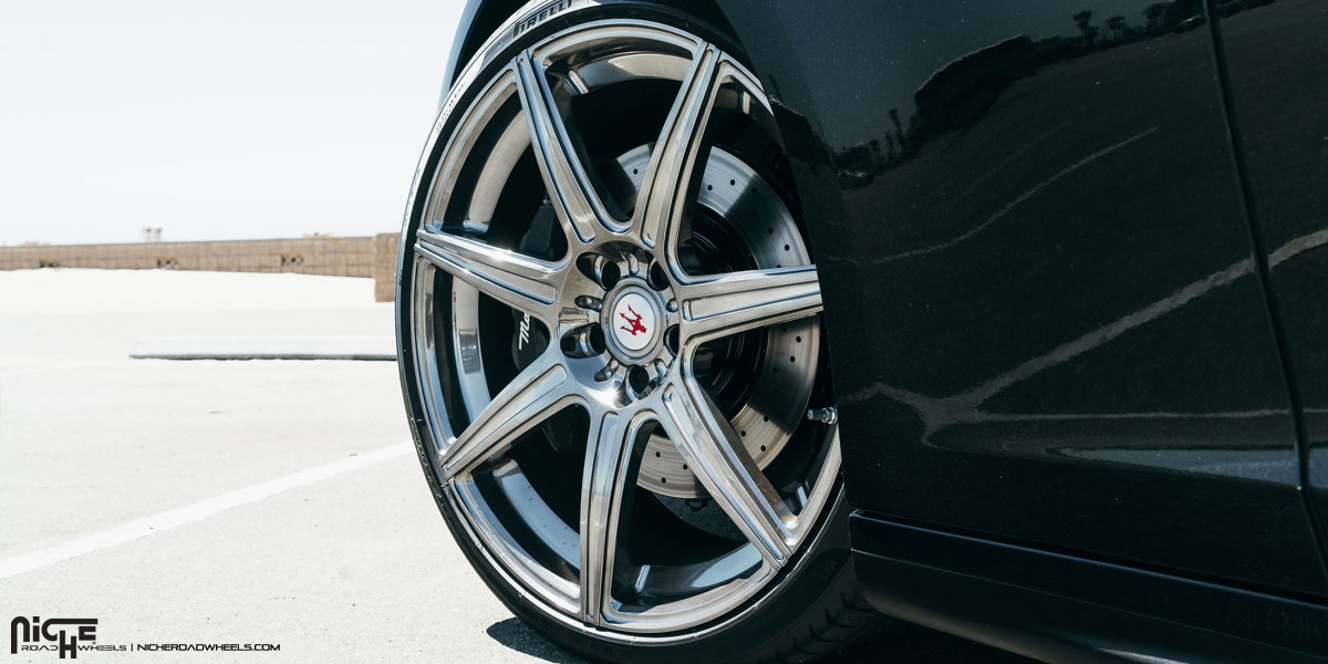 photo 1 Maserati Ghibli custom wheels Niche Alta 21x9.0, ET , tire size 245/35 R21. 21x10.5 ET 285/35 R21