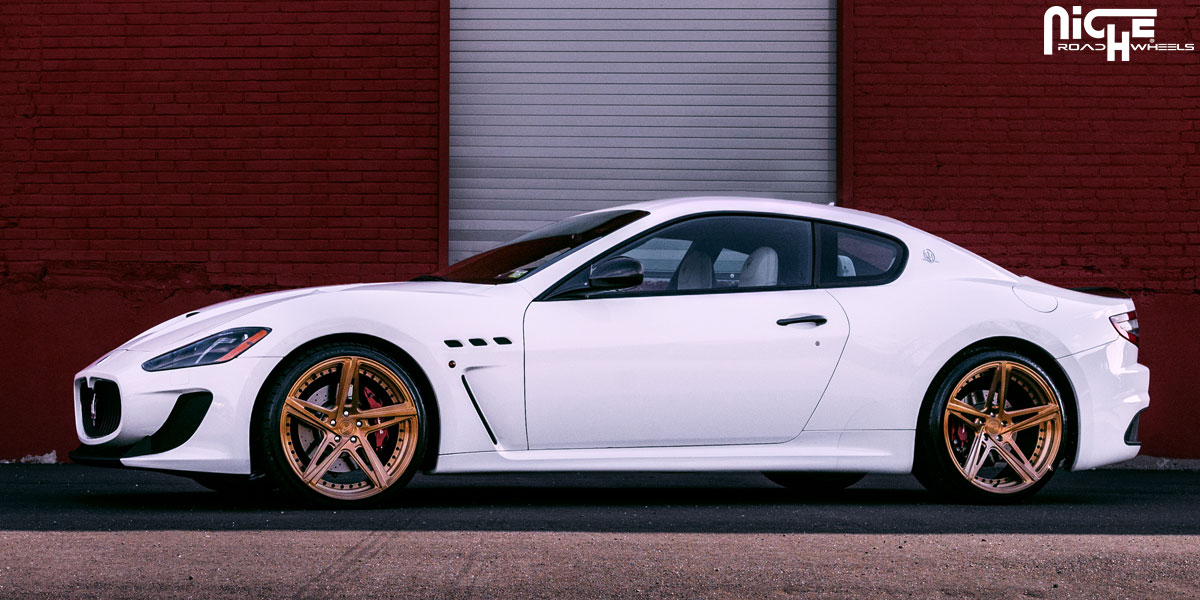 photo 3 Maserati GranTurismo custom wheels Niche Mulsane 21x9.0, ET , tire size X R21. 21x12.0 ET