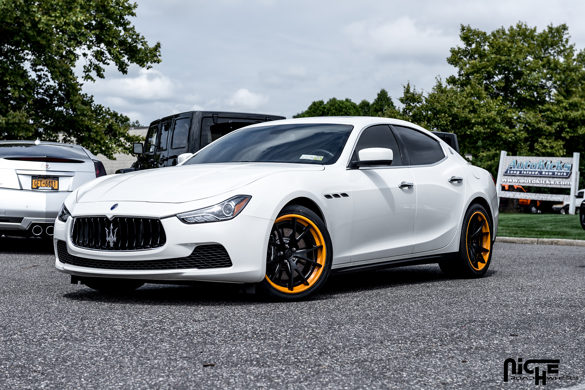 photo 5 Maserati Ghibli custom wheels Niche Stüttgart 20x9.0, ET , tire size 245/20 R20. 20x10.5 ET 295/35 R20