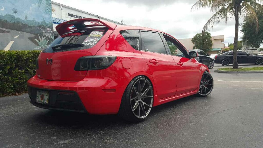 photo 2 Mazda MAZDASPEED3 custom wheels Niche Misano - M116 19x9.5, ET , tire size 215/35 R19. x ET 