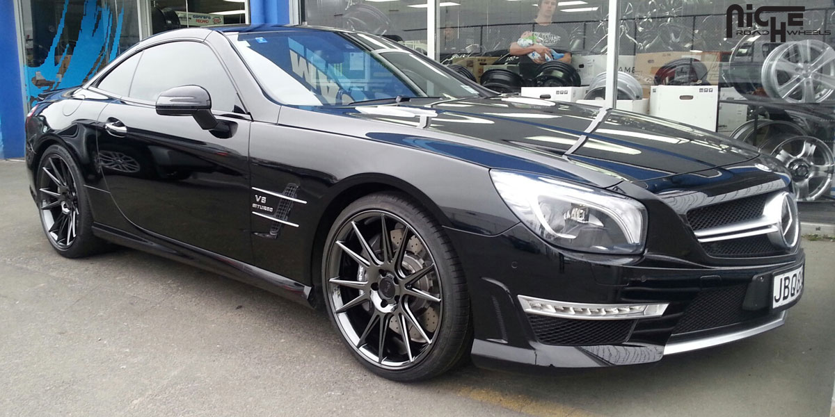 photo 1 Mercedes-Benz AMG SL custom wheels Niche Vicenza - M154 20x9.0, ET , tire size 255/30 R20. 20x10.0 ET 285/30 R20