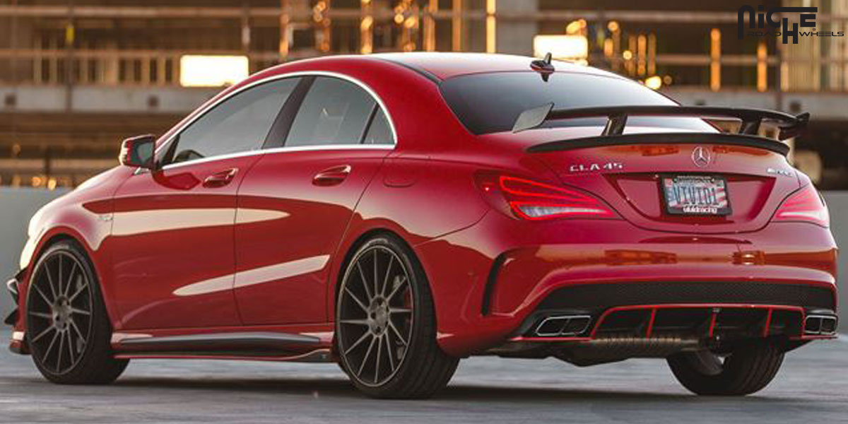 photo 2 Mercedes-Benz CLA-Class custom wheels Niche Surge - M114 20x8.5, ET +42, tire size 225/35 R20. x ET