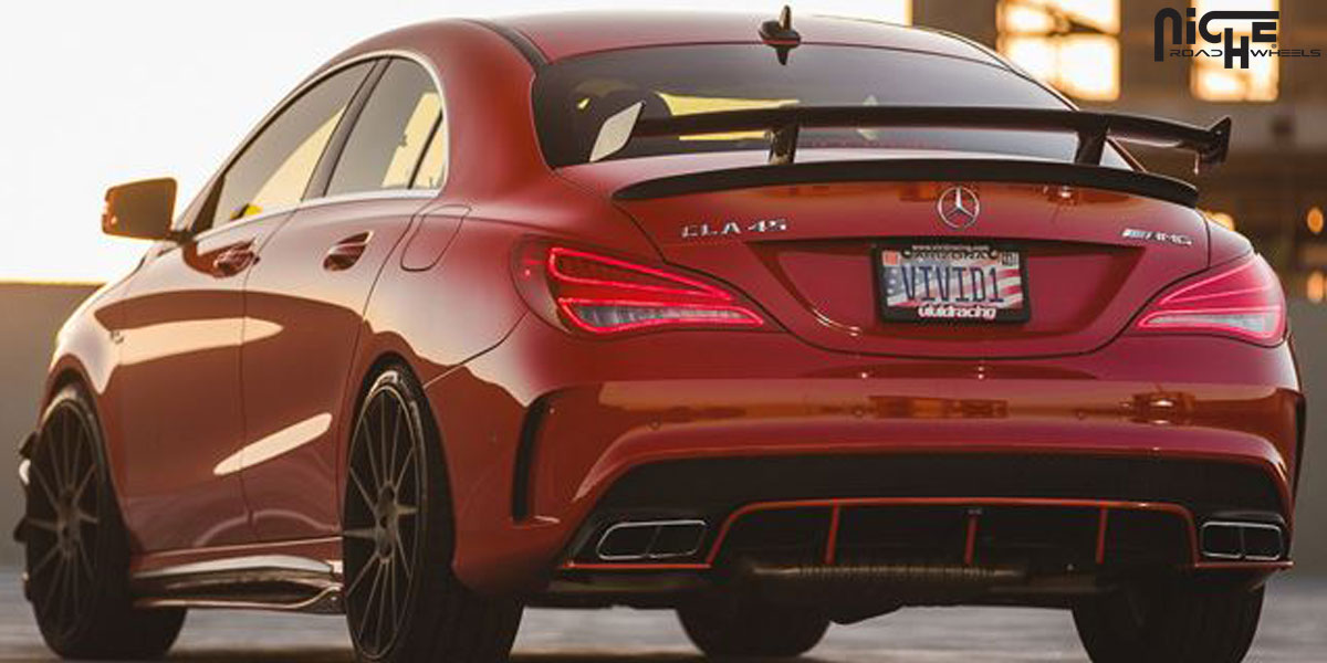 photo 3 Mercedes-Benz CLA-Class custom wheels Niche Surge - M114 20x8.5, ET +42, tire size 225/35 R20. x ET