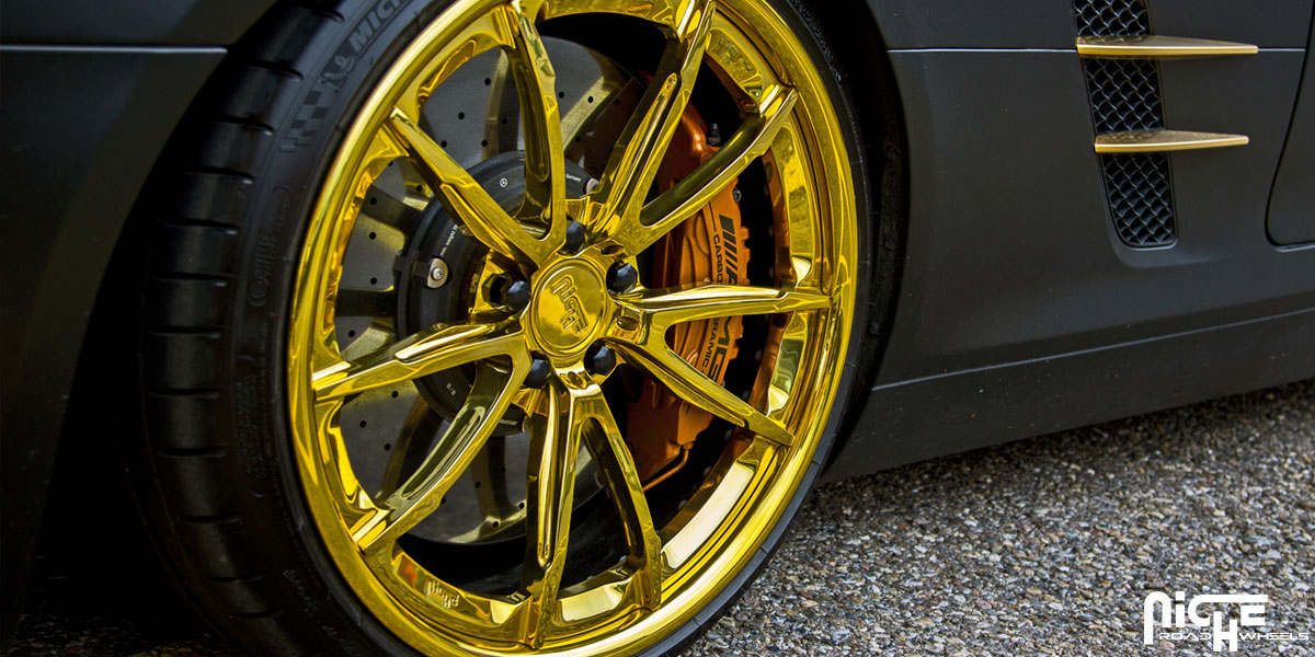 photo 1 Mercedes-Benz SLS AMG custom wheels Niche Monza 20x9.5, ET , tire size X R20. 20x11.0 ET