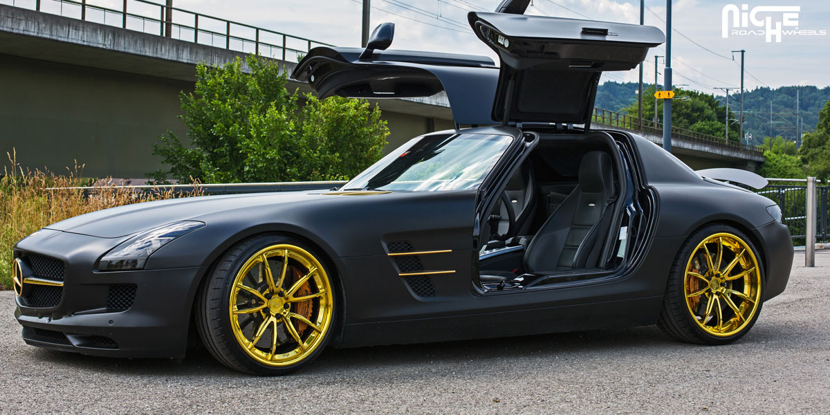 photo 3 Mercedes-Benz SLS AMG custom wheels Niche Monza 20x9.5, ET , tire size X R20. 20x11.0 ET