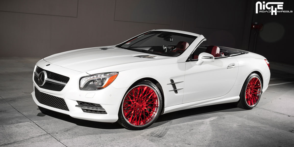 photo 2 Mercedes-Benz SL-Class custom wheels Niche Citrine 19x9.0, ET , tire size 235/35 R19. 20x10.5 ET 285/30 R20