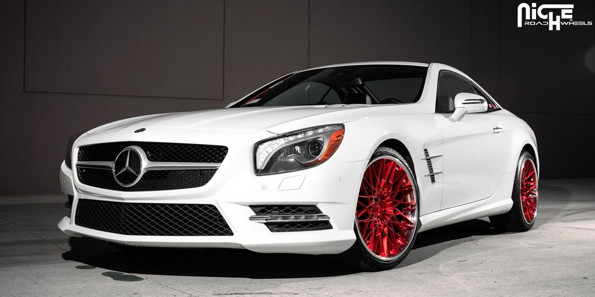 photo 4 Mercedes-Benz SL-Class custom wheels Niche Citrine 19x9.0, ET , tire size 235/35 R19. 20x10.5 ET 285/30 R20