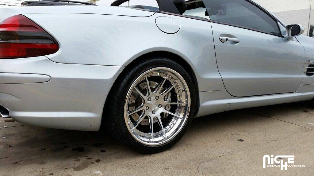 photo 1 Mercedes-Benz SL-Class custom wheels Niche Chicane - H81 20x, ET +25, tire size 245/35 R20. 20x ET+27 295/30 R20