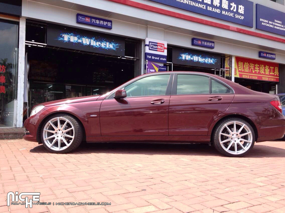 photo 3 Mercedes-Benz C-Class custom wheels Niche Essen - M146 19x, ET , tire size X R19. x ET