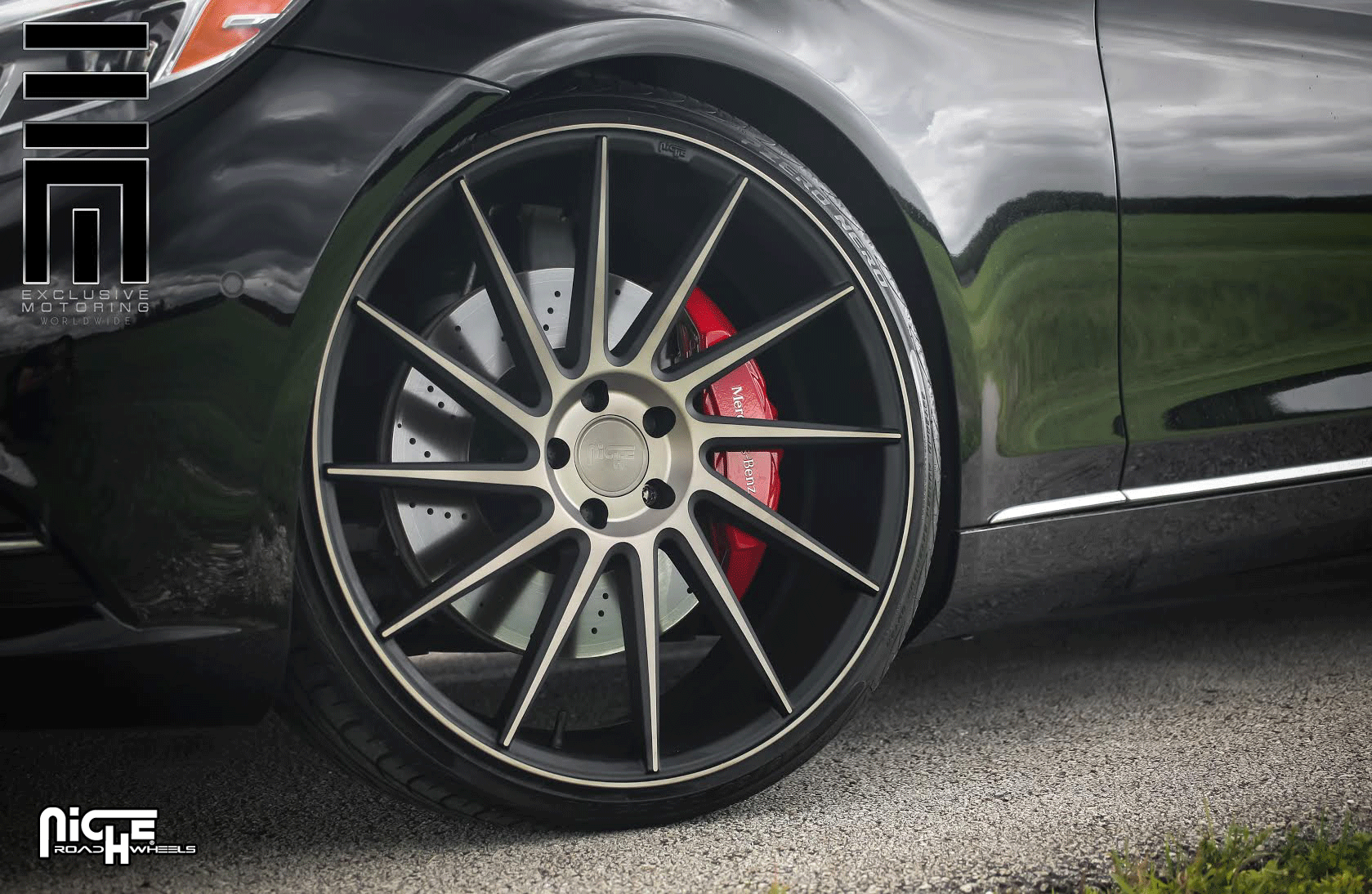 photo 1 Mercedes-Benz S-Class custom wheels Niche Surge - M114 22x9.0, ET +38, tire size X R22. 22x10.5 ET+42 