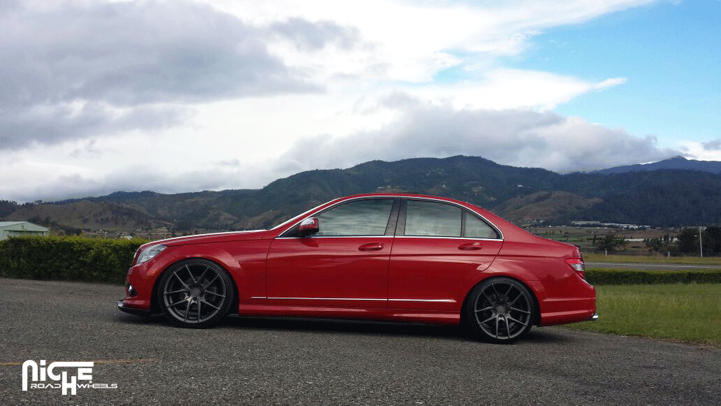 photo 1 Mercedes-Benz C-Class custom wheels Niche Targa - M129 19x, ET +42, tire size 235/35 R19. 19x ET+50 275/30 R19