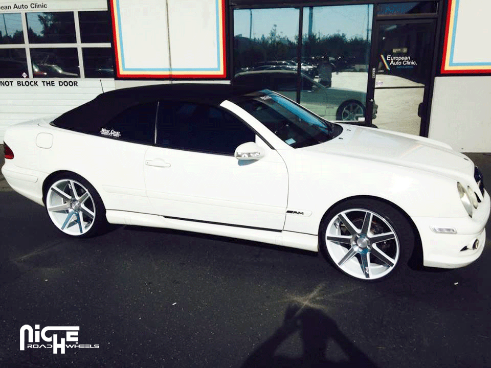 photo 2 Mercedes-Benz CLK-Class custom wheels Niche Verona - M151 20x, ET -38, tire size X R20. x ET-40 