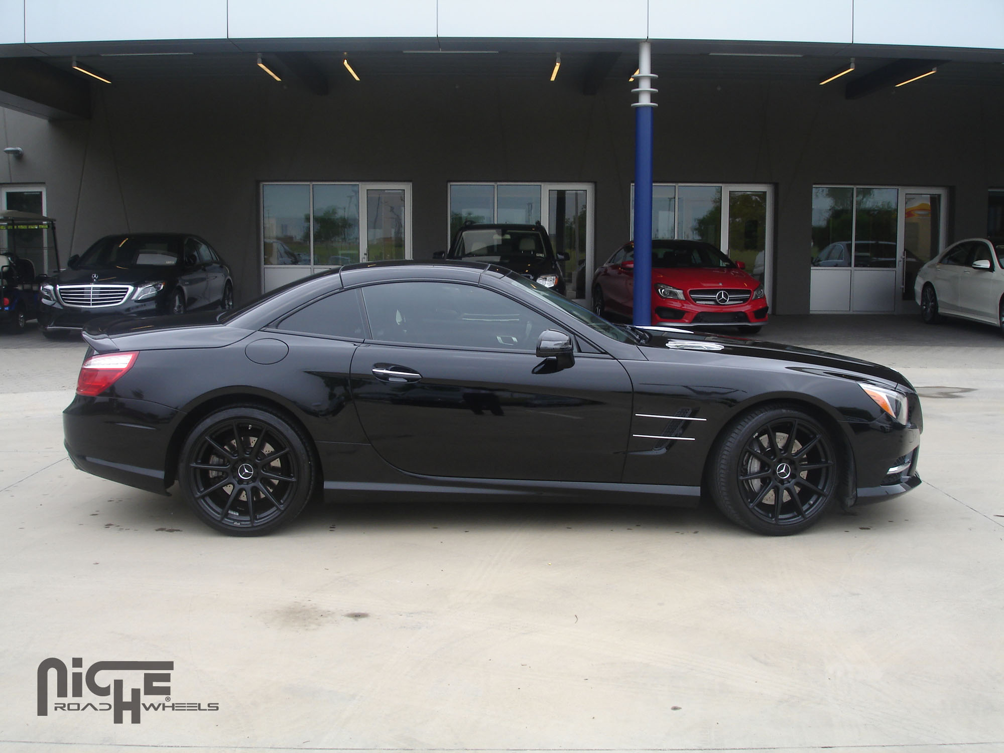photo 1 Mercedes-Benz SL-Class custom wheels Niche Essen - M147 19x8.5, ET +35, tire size 255/35 R19. 19x10.0 ET+40 285/30 R19