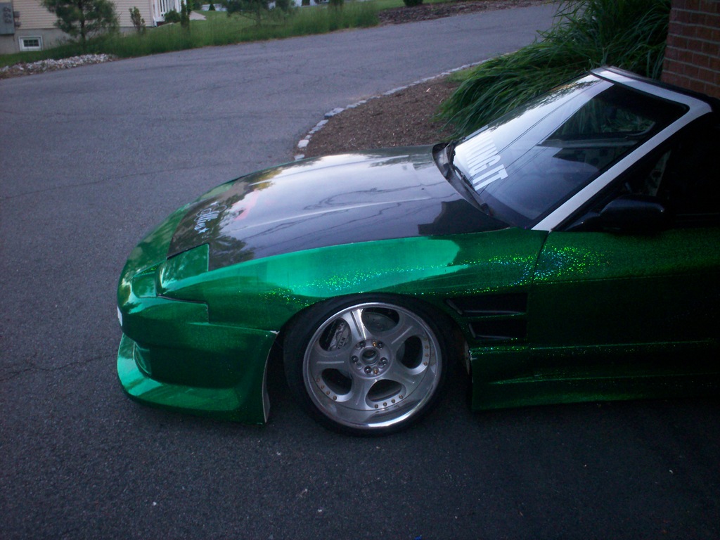 photo 4 Nissan S13 custom wheels Veilside Andrew Dish 18x10.0, ET -3, tire size 225/40 R18. 18x12.0 ET-3 275/35 R18