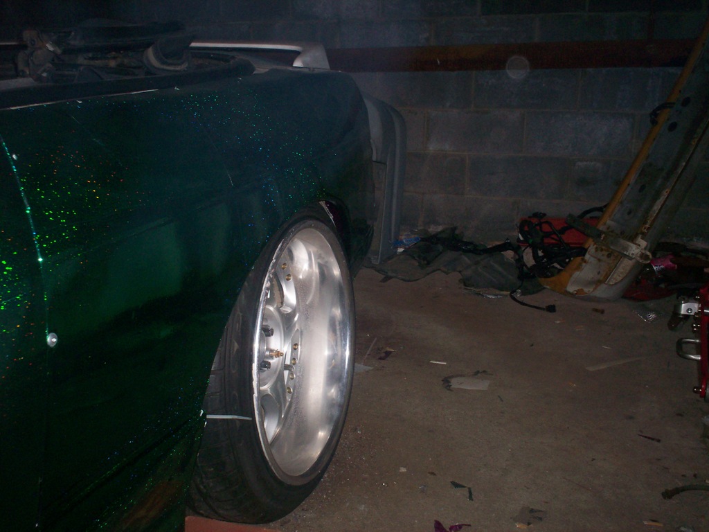 photo 5 Nissan S13 custom wheels Veilside Andrew Dish 18x10.0, ET -3, tire size 225/40 R18. 18x12.0 ET-3 275/35 R18