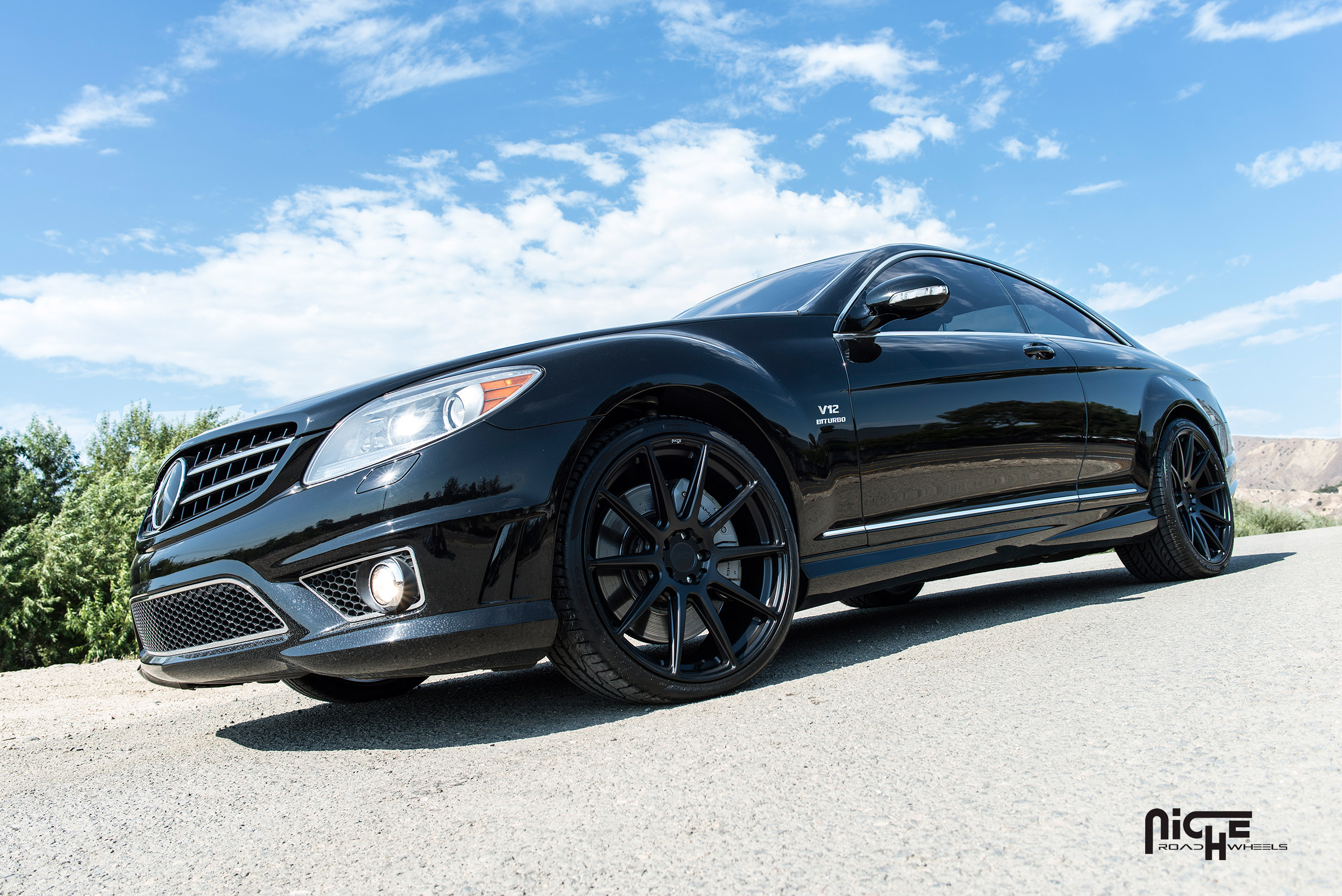 photo 5 Mercedes-Benz CL-Class custom wheels Niche Essen - M147 21x9.0, ET , tire size X R21. 21x10.5 ET 