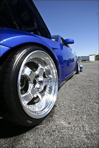 photo 3 Nissan 350Z custom wheels WORK Meister S1 19x11.0, ET +5, tire size 265/30 R19. 19x12.0 ET+12 285/30 R19