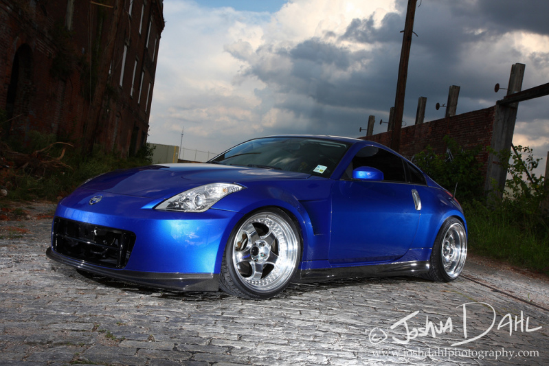 photo 6 Nissan 350Z custom wheels WORK Meister S1 19x11.0, ET +5, tire size 265/30 R19. 19x12.0 ET+12 285/30 R19