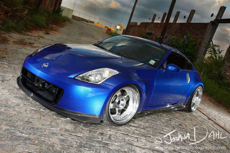 photo 7 Nissan 350Z custom wheels WORK Meister S1 19x11.0, ET +5, tire size 265/30 R19. 19x12.0 ET+12 285/30 R19