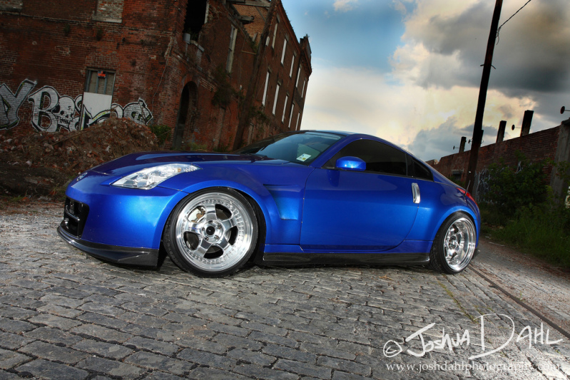 photo 10 Nissan 350Z custom wheels WORK Meister S1 19x11.0, ET +5, tire size 265/30 R19. 19x12.0 ET+12 285/30 R19