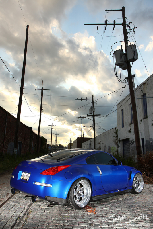 photo 12 Nissan 350Z custom wheels WORK Meister S1 19x11.0, ET +5, tire size 265/30 R19. 19x12.0 ET+12 285/30 R19