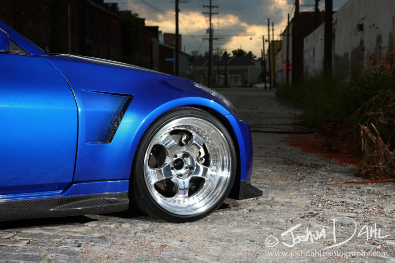 photo 13 Nissan 350Z custom wheels WORK Meister S1 19x11.0, ET +5, tire size 265/30 R19. 19x12.0 ET+12 285/30 R19
