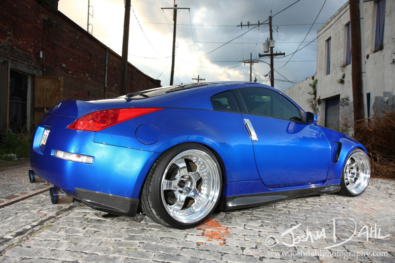 photo 15 Nissan 350Z custom wheels WORK Meister S1 19x11.0, ET +5, tire size 265/30 R19. 19x12.0 ET+12 285/30 R19