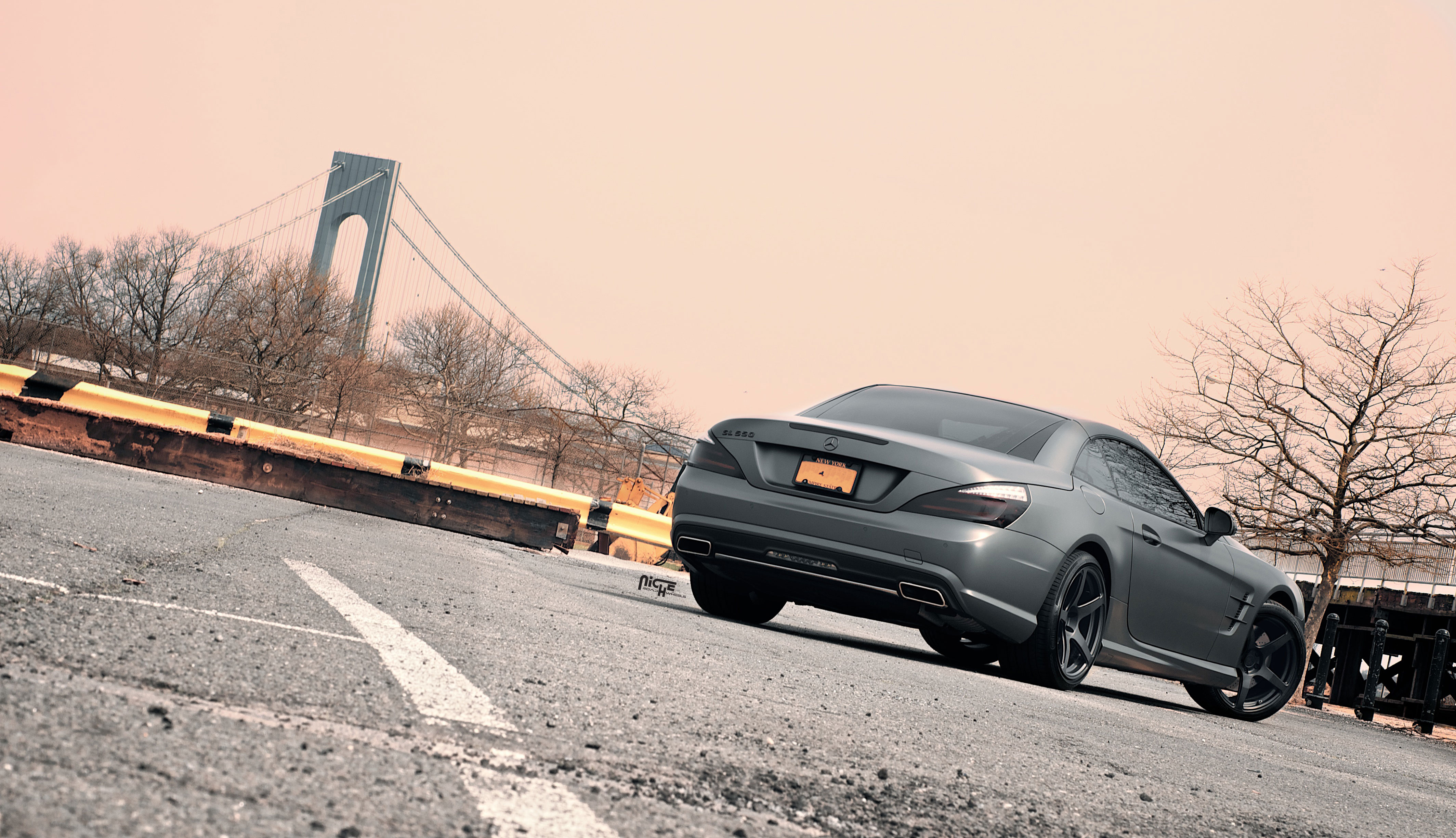 photo 3 Mercedes-Benz SL-Class custom wheels Niche Scuderia 5 19x8.5, ET , tire size X R19. 19x11.0 ET