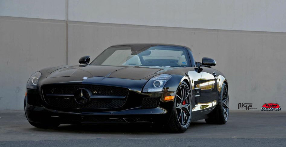 photo 3 Mercedes-Benz SLS AMG custom wheels Niche Misano 19x9.5, ET , tire size X R19. 20x11.0 ET