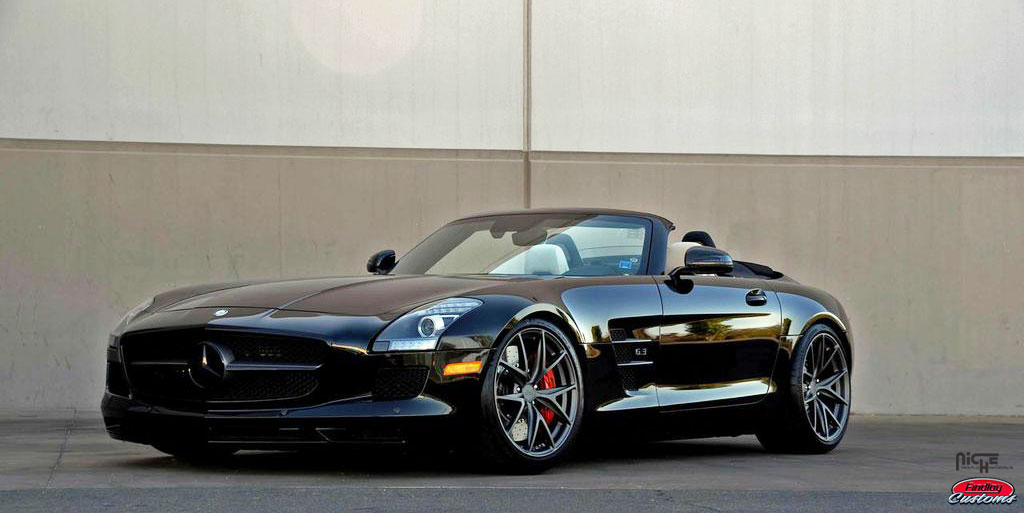 photo 1 Mercedes-Benz SLS AMG custom wheels Niche Misano 19x9.5, ET , tire size X R19. 20x11.0 ET