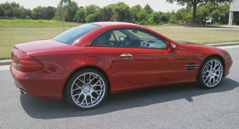 photo 3 Mercedes-Benz SL-Class custom wheels Niche Circuit - M108  20x8.5, ET , tire size 245/30 R20. x ET 