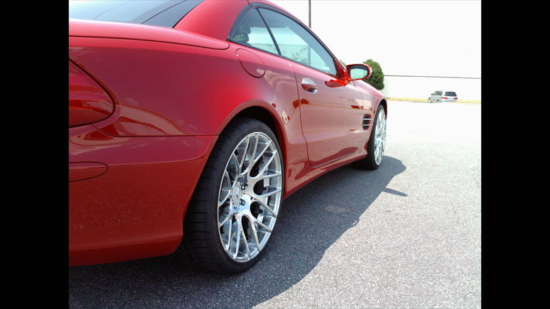 photo 4 Mercedes-Benz SL-Class custom wheels Niche Circuit - M108  20x8.5, ET , tire size 245/30 R20. x ET 