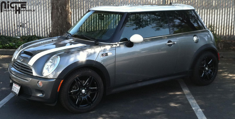 photo 3 MINI Cooper S custom wheels Niche NR6 - M106 17x7.5, ET , tire size 205/45 R17. x ET 