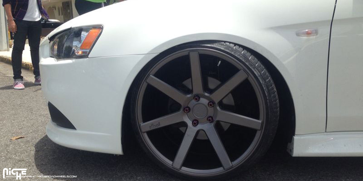 photo 1 Mitsubishi Lancer custom wheels Niche Verona - M149 20x10.0, ET , tire size 225/35 R20. x ET 