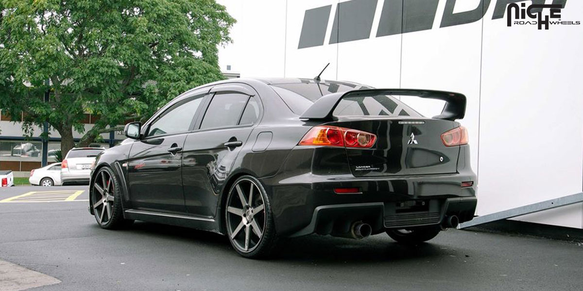 photo 2 Mitsubishi Lancer Evolution custom wheels Niche Verona - M150 20x9.0, ET , tire size X R20. x ET 