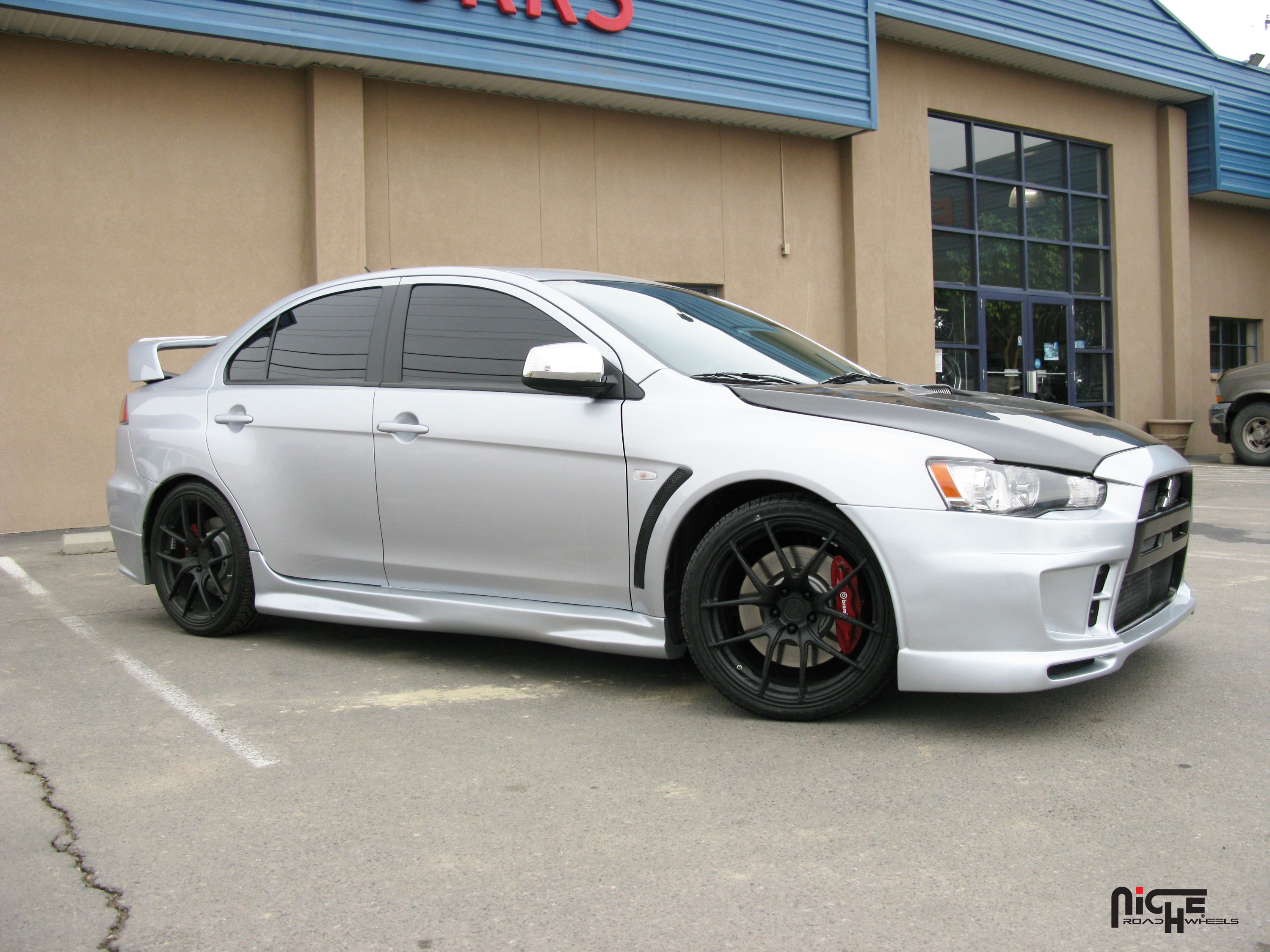 photo 3 Mitsubishi Lancer Evolution custom wheels Niche GSR Targa 19x, ET , tire size X R19. x ET