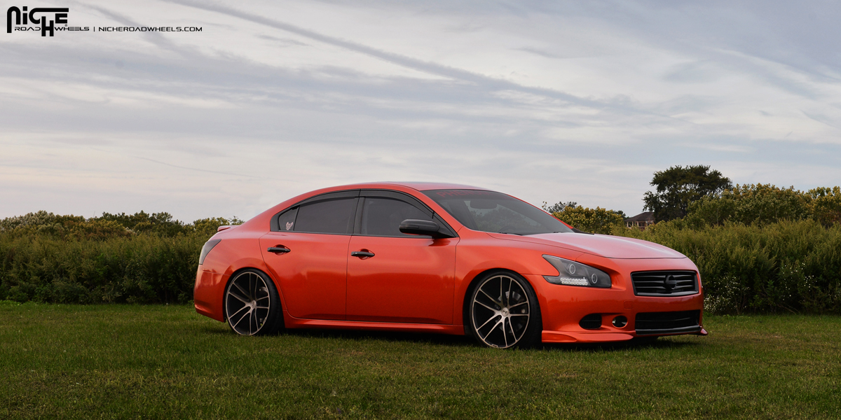 photo 3 Nissan Maxima custom wheels Niche Enyo - M115 20x10.0, ET , tire size 255/35 R20. 20x10.5 ET