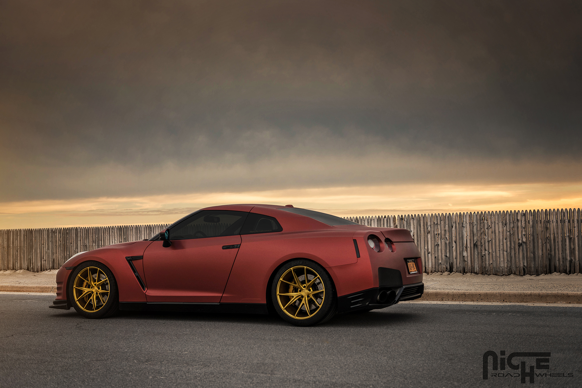 photo 2 Nissan GT-R custom wheels Niche Misano 20x10.0, ET , tire size 295/35 R20. 20x12.0 ET 335/30 R20