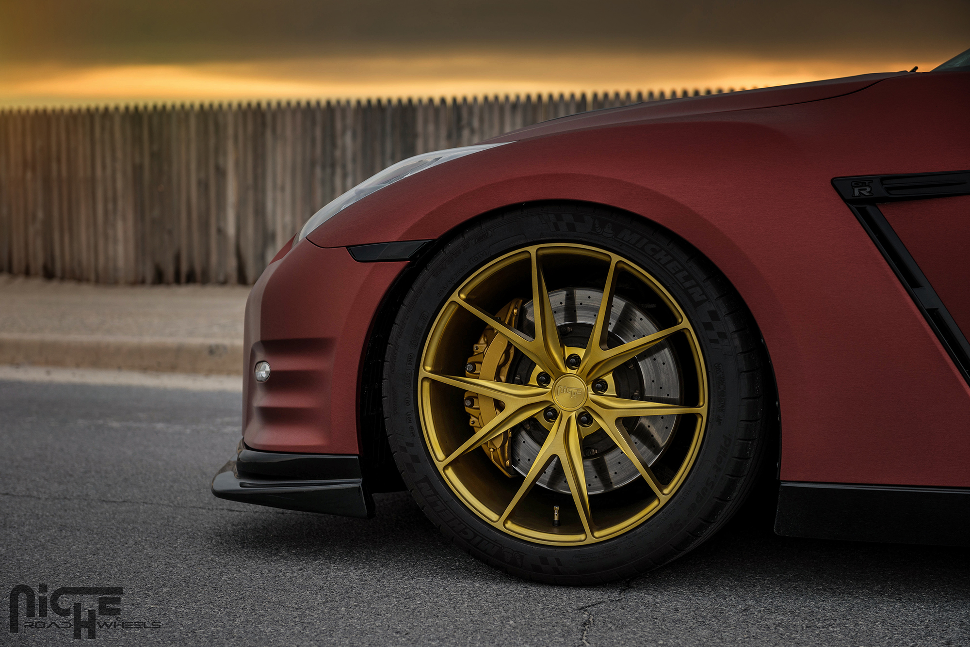 photo 1 Nissan GT-R custom wheels Niche Misano 20x10.0, ET , tire size 295/35 R20. 20x12.0 ET 335/30 R20