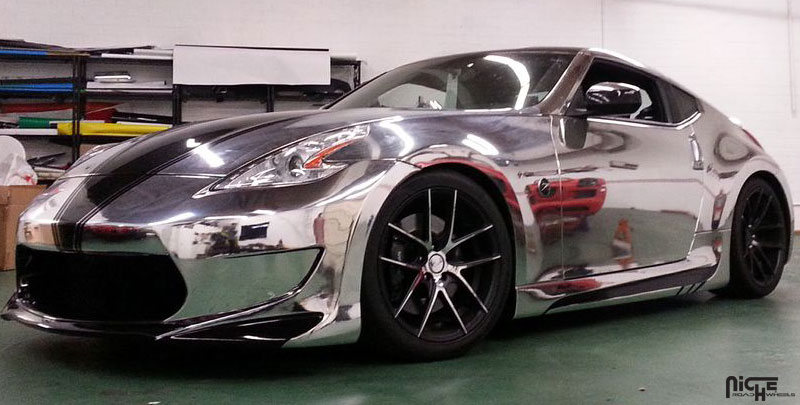 photo 3 Nissan 370Z custom wheels Niche Targa - M129 19x8.5, ET , tire size X R19. 19x10.0 ET