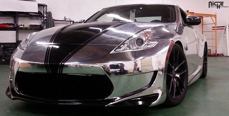 photo 4 Nissan 370Z custom wheels Niche Targa - M129 19x8.5, ET , tire size X R19. 19x10.0 ET
