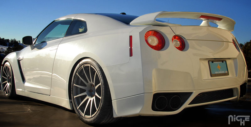 photo 4 Nissan GT-R custom wheels Niche Spa 20x10.5, ET , tire size X R20. 20x12.0 ET 
