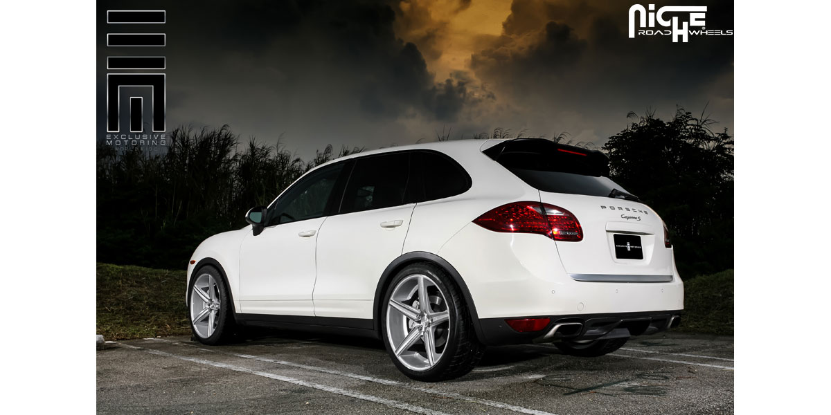 photo 4 Porsche Cayenne custom wheels Niche Apex - M125 22x10.5, ET , tire size X R22. x ET 