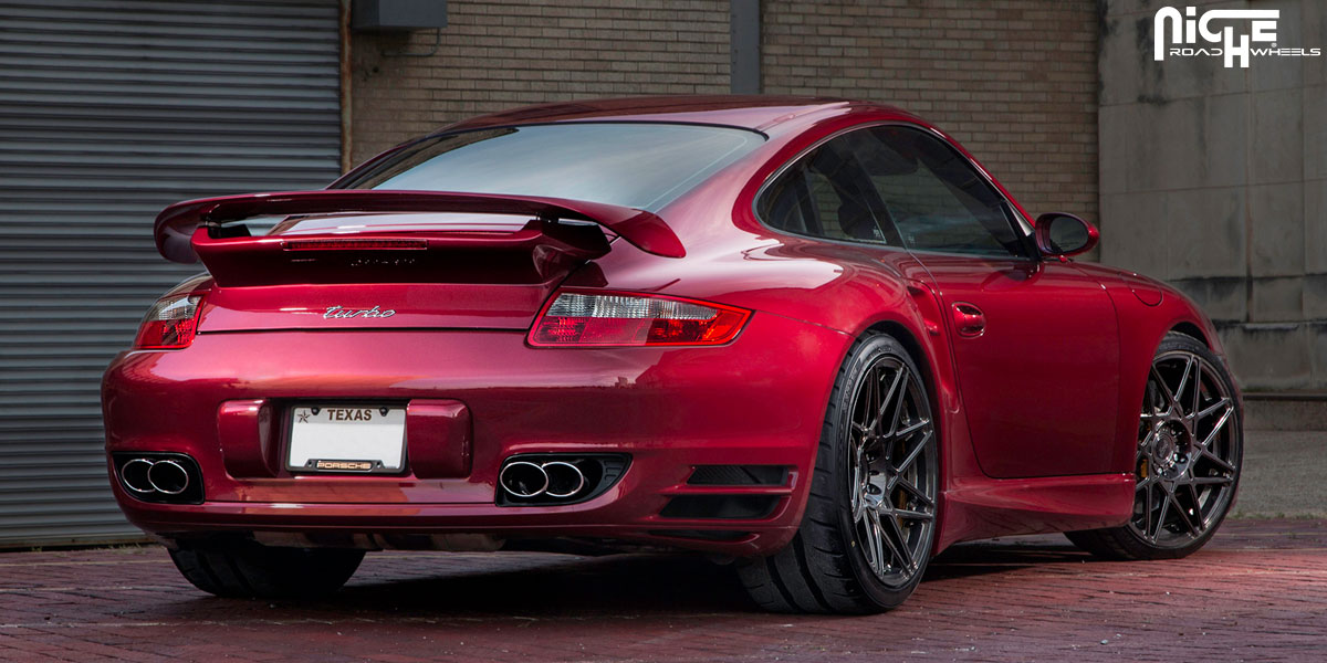 photo 2 Porsche 911 custom wheels Niche Alpine-D 20x8.5, ET , tire size 225/25 R20. 20x12.0 ET 305/35 R20