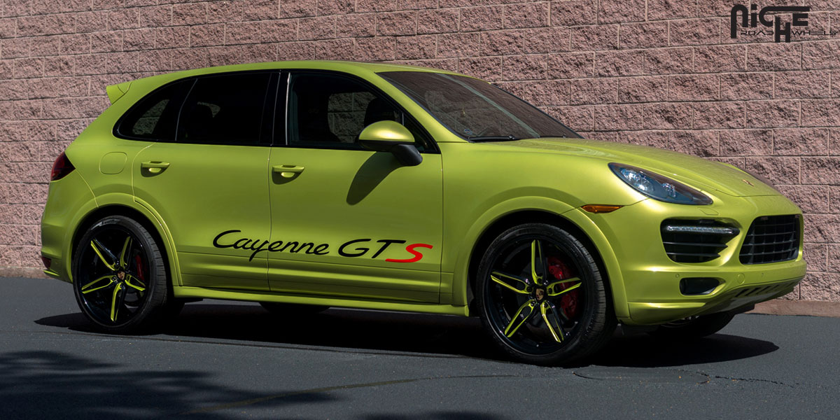 photo 2 Porsche Cayenne custom wheels Niche Spyder 22x10.0, ET , tire size X R22. 22x12.0 ET 